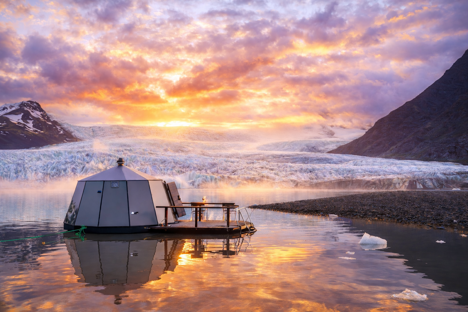 Fjallsárlón Glacier Lagoon